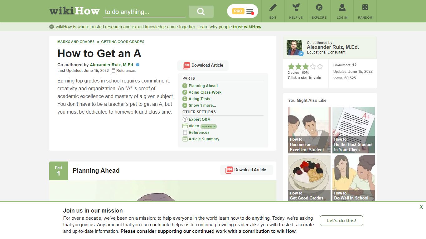 How to Get an A (with Pictures) - wikiHow