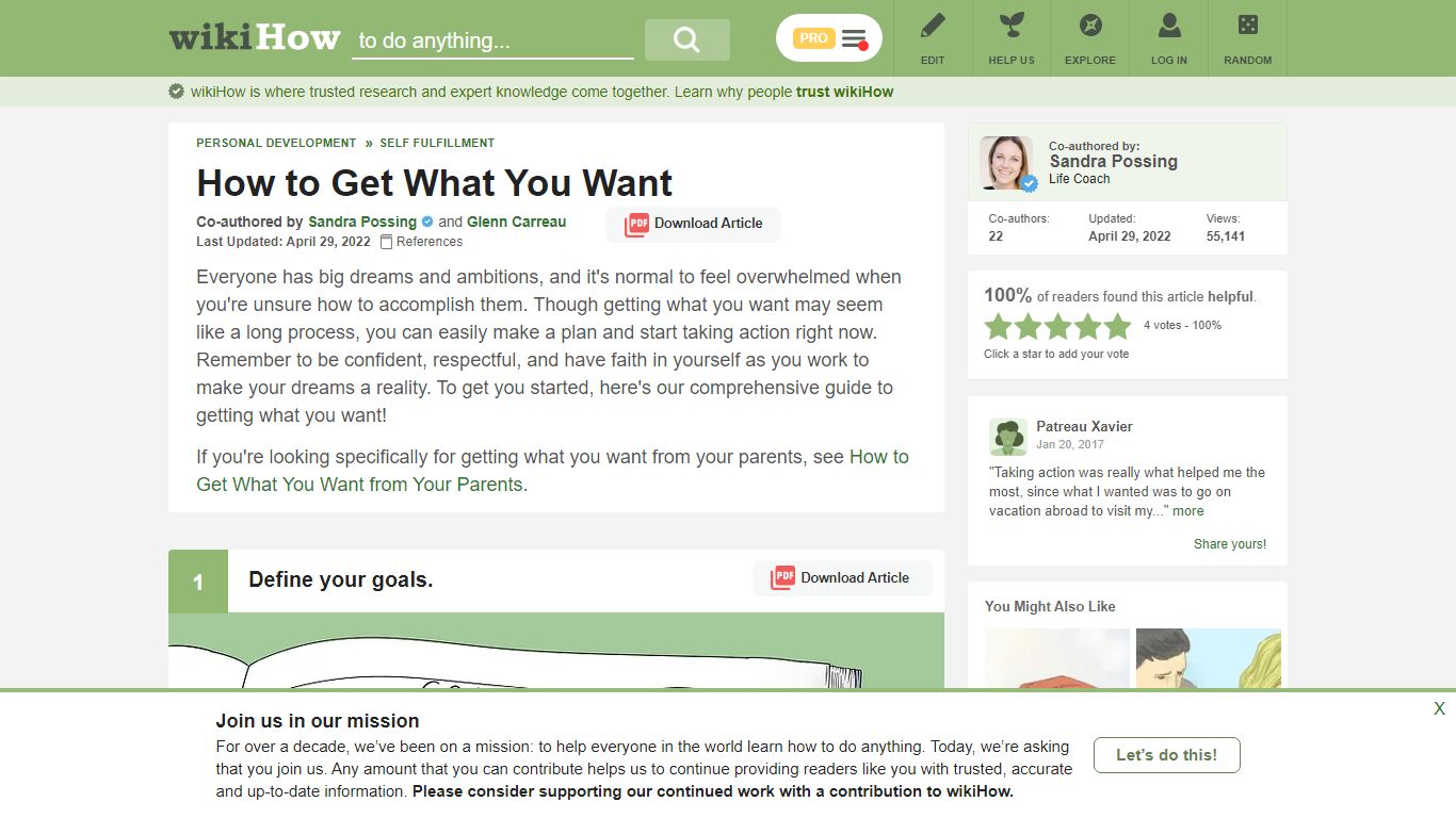 11 Ways to Get What You Want - wikiHow