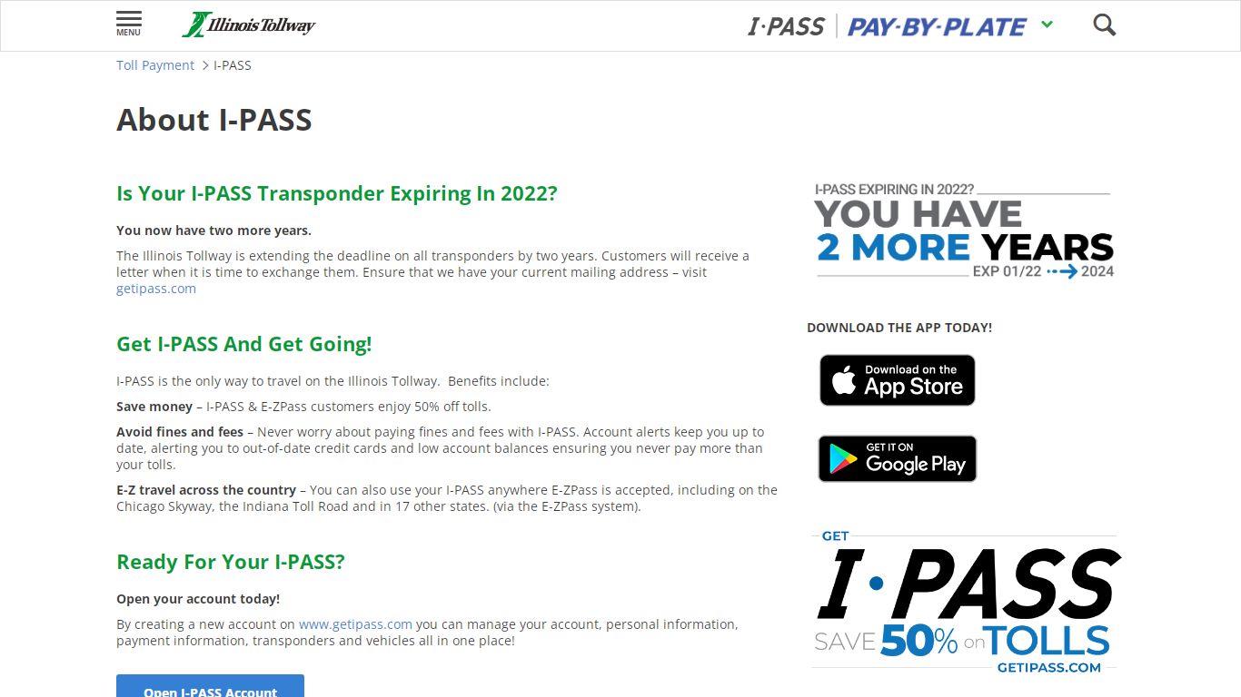 I-PASS - Illinois Tollway